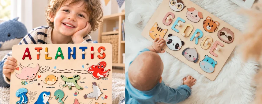  Top Personalized Name Puzzles